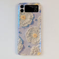 Oil Painting Flowers Samsung Z Flip Phone Case