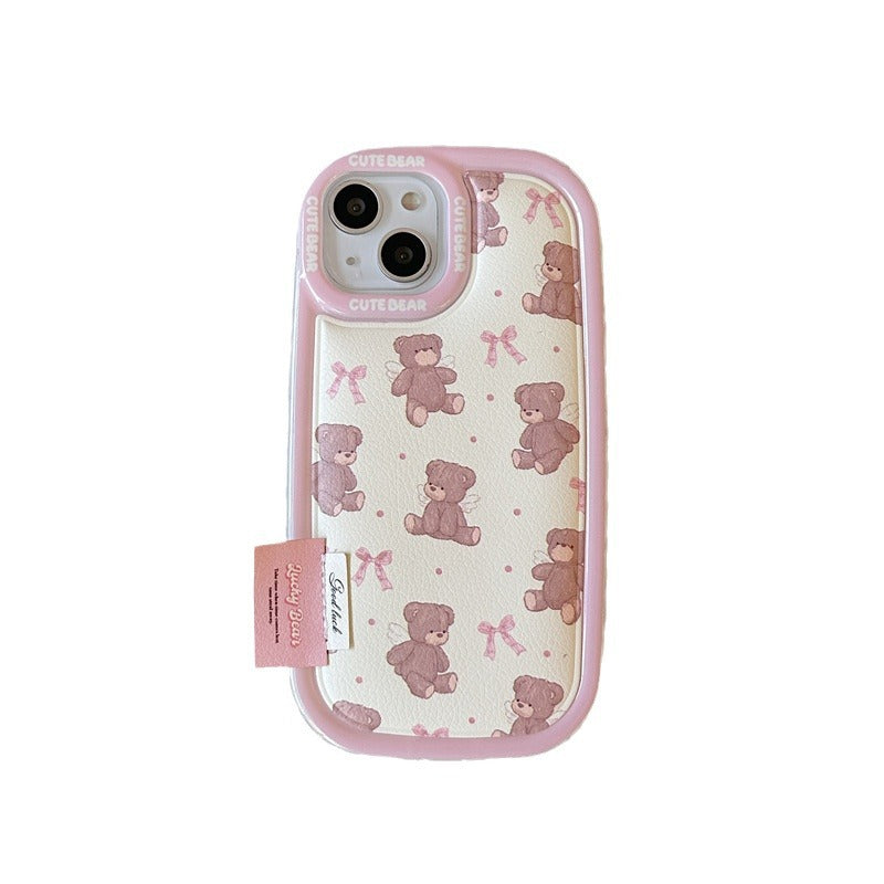 Bow & Bear Phone Case + Lanyard