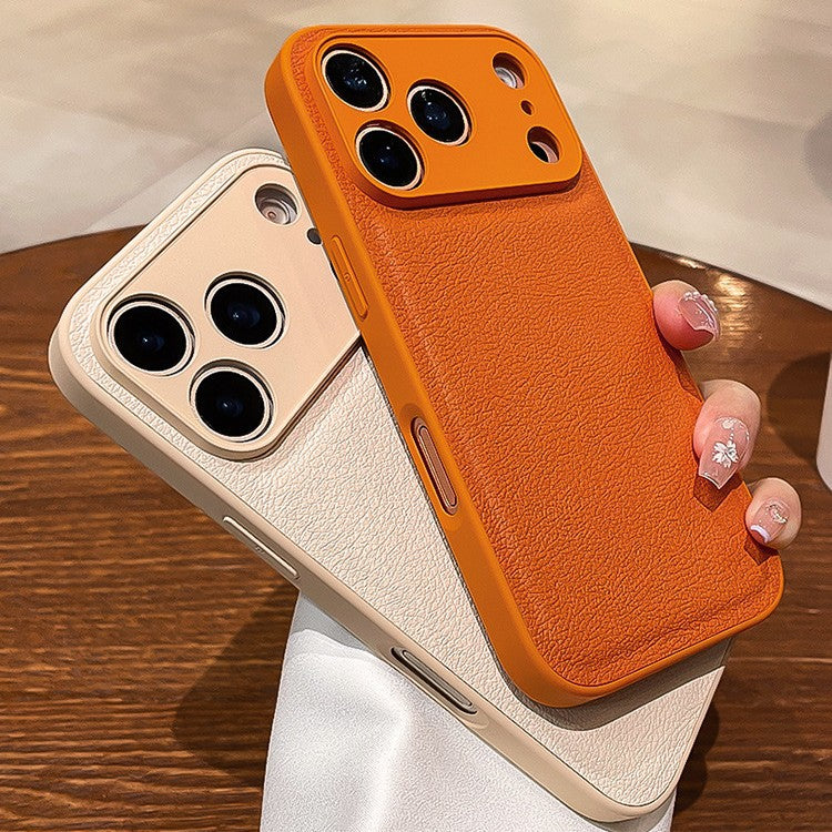 Litchi Leather iPhone Case