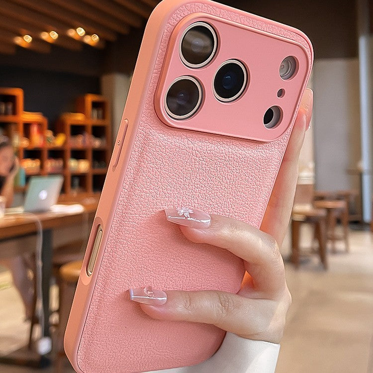 Litchi Leather iPhone Case