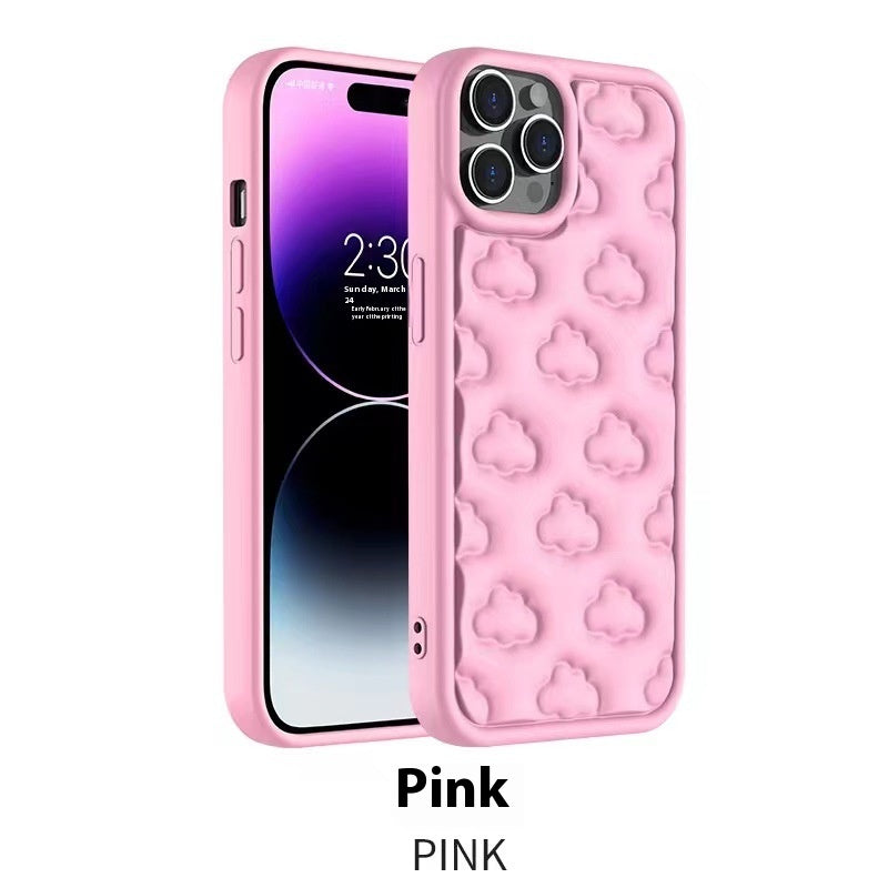 3D Cloud Pattern Phone Case