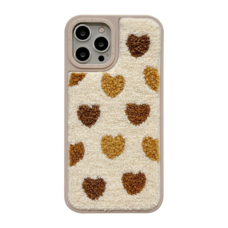 Plush Hearts iPhone Case