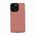 Soft Red Plaid Phone Case
