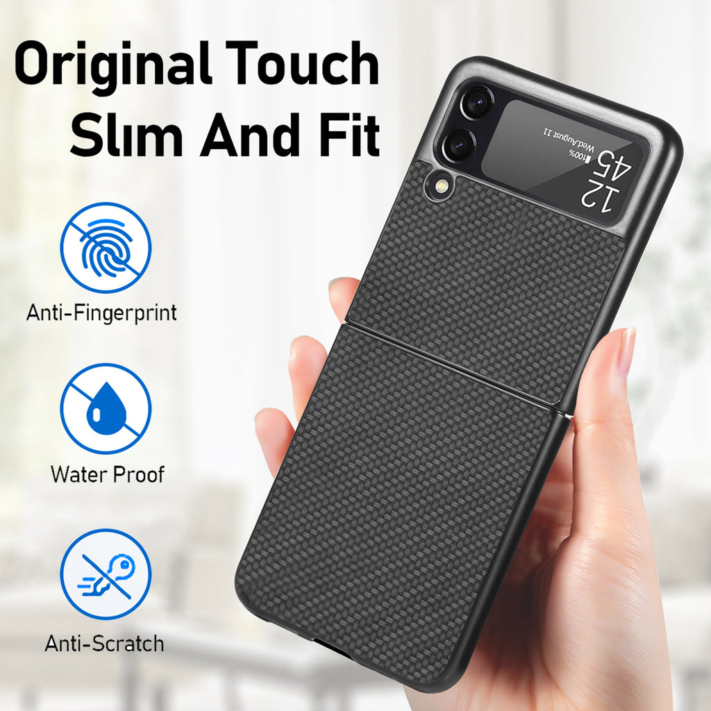 Samsung Z Flip Fiber Pattern Case