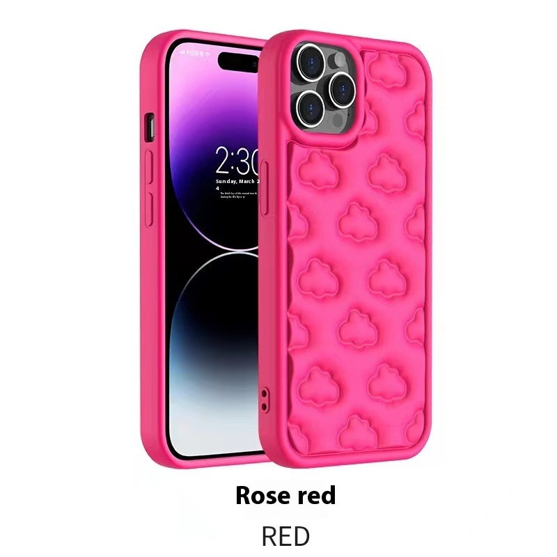 3D Cloud Pattern Phone Case