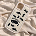 Plush Embroidery Phone Case