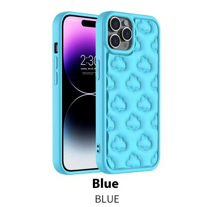 3D Cloud Pattern Phone Case