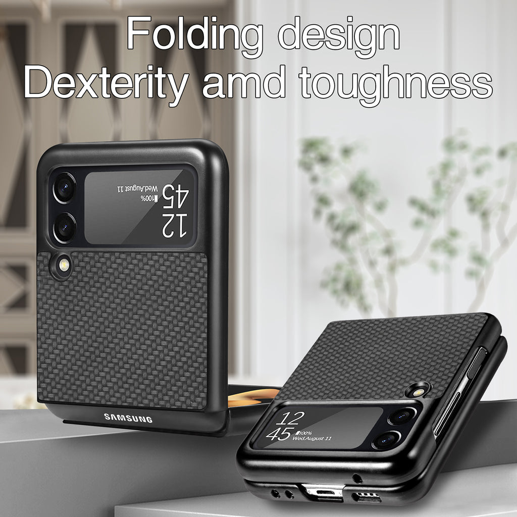 Samsung Z Flip Fiber Pattern Case