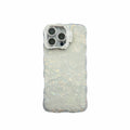 Wave Floral iPhone Case with Lens Bracket